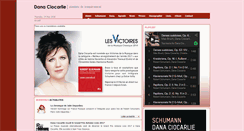 Desktop Screenshot of danaciocarlie.com